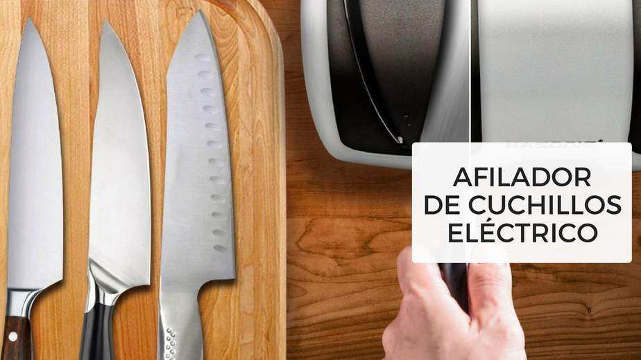 Afilador eléctrico de cuchillos tijeras Lacor 69141 - Utensilios de cocina  - Los mejores precios