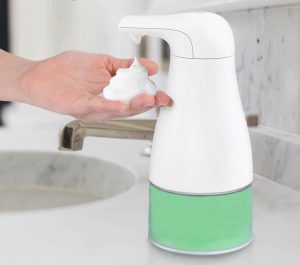 dispensador-de-jabón automático-en-espuma
