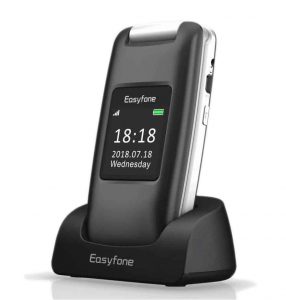Móvil de teclas grandes para personas mayores Easyfone Prime A1 3G Flip